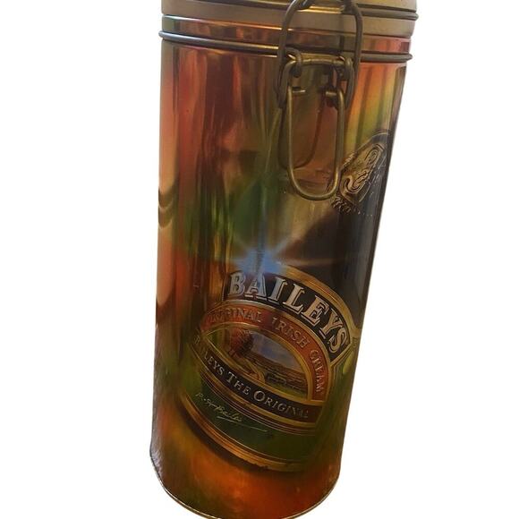 Vintage Baileys The Original Iris Cream Empty Tin 1996 Edition Produce Of Ire - Picture 1 of 7